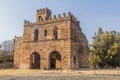 Royal archive building of the emperor Fasilides castle in Gondar Royalty Free Stock Photo