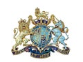 The Royal Arms Isolated Royalty Free Stock Photo