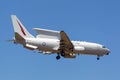 Royal Australian Air Force RAAF Boeing E-7A Wedgetail A30-003 twin-engine airborne early warning and control AEW-C aircraft.