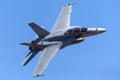 Royal Australian Air Force RAAF Boeing F/A-18F Super Hornet multirole fighter aircraft A44-222 based at RAAF Amberley Royalty Free Stock Photo