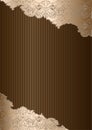 Royal background in the style of vintage, In gold, beige, chocolate, bronze, coffee shades