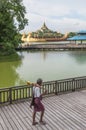 Royal barge in yangon myanmar