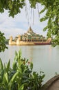Royal barge in yangon myanmar
