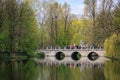 Royal Baths park in Warsaw, Poland Royalty Free Stock Photo