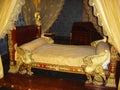 Royal bed Royalty Free Stock Photo