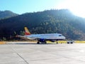 Royal Bhutan Airlines flight