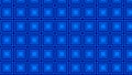 Royal Blue Seamless Concentric Squares Pattern