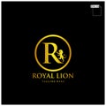 royal brand logo design vector