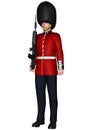 Royal British Guardsman Royalty Free Stock Photo