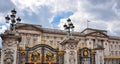 Royal Buckingham palace in London, United Kingdom Royalty Free Stock Photo