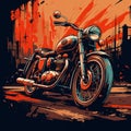 Royal Bullet Bike, Royal Enfield, Bullet Bike, Bullet Rice, Bike Illustration, Motorbike Vector