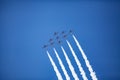 Canadian Snowbirds at Great Pacific Airshow Royalty Free Stock Photo