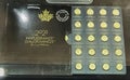 Royal Canadian Mint Maple Leaf Gold Coins Precious Metal Investment Maplegram25 9999 Au Coin Currency Money Trade