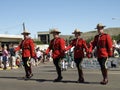 Royal canadian mounted police. Royalty Free Stock Photo