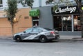 Royal Canadian Mounted Police car seen on a stakeout in Toronto.