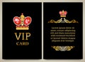 Royal card Royalty Free Stock Photo