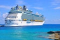 Royal Caribbean International cruise ship Royalty Free Stock Photo