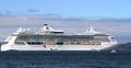 Royal Caribbean Radiance of the Seas Cruise Ship in Alaska Royalty Free Stock Photo