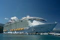 Royal Caribbean`s Harmony of the Seas Royalty Free Stock Photo