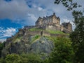 Royal Castle in Edinburgh Royalty Free Stock Photo