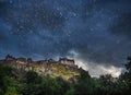 Royal Castle in Edinburgh Royalty Free Stock Photo