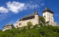 Royal castle Karlstejn, Czech Republic. Royalty Free Stock Photo