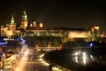 Royal Castle in Krakow, Poland Royalty Free Stock Photo