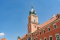 The Royal Castle, Old Town Warsaw, Poland Royalty Free Stock Photo