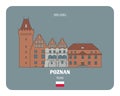 Royal Castle in Poznan, Poland Royalty Free Stock Photo