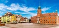 Royal Castle and Sigismund Column in Warsaw