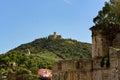 The Royal Castle of the tourist city of Colliure in Occitania, France Royalty Free Stock Photo