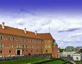 Royal Castle in Warsaw, Poland Royalty Free Stock Photo