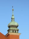 Royal Castle in Warsaw Poland a clock tower Royalty Free Stock Photo