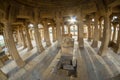 The royal cenotaphs of historic rulers, also known as Jaisalmer Chhatris, at Bada Bagh in Jaisalmer, Rajasthan, India. Cenotaphs Royalty Free Stock Photo