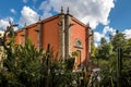 The Royal Chapel Capilla de la Emperatriz at the Gardens of National Palace - Mexico City, Mexico Royalty Free Stock Photo