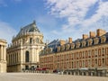 Royal Chapel and fragment of the Palace of Versailles, France Royalty Free Stock Photo