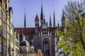 Royal Chapel St Mary's Church Outside Gdansk Poland Royalty Free Stock Photo