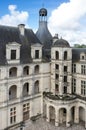 The royal Chateau de Chambord Royalty Free Stock Photo