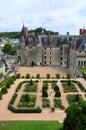 The royal chateau de Langeais , Loire