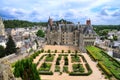 The royal chateau de Langeais , Loire