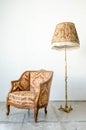 Royal classical style Armchair sofa couch Royalty Free Stock Photo