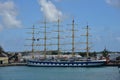 Royal Clipper lying Bridgetown Barbados