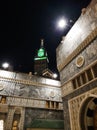The Royal Clock Tower at night, Makkah, Saudi Arabia Royalty Free Stock Photo