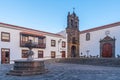 Royal Convent of the Immaculate Conception hosting museo Insular at Santa Cruz de La Palma , Canary islands, Spain Royalty Free Stock Photo