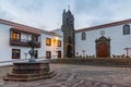 Royal Convent of the Immaculate Conception hosting museo Insular at Santa Cruz de La Palma , Canary islands, Spain Royalty Free Stock Photo