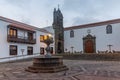 Royal Convent of the Immaculate Conception hosting museo Insular at Santa Cruz de La Palma , Canary islands, Spain Royalty Free Stock Photo