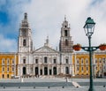 Royal Convent and Mafra`s National Palace, baroque and neoclassic palace - monastery, Portugal