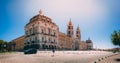 Royal Convent (Palace) of Mafra, Portugal on a sunny day