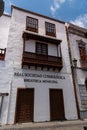 The Royal Cosmological Society building of Santa Cruz de La Palma,