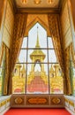 The Royal Crematorium for His Late Majesty King Bhumibol Adulyadej, Rama IX view from the Phra Thinang Song Tham